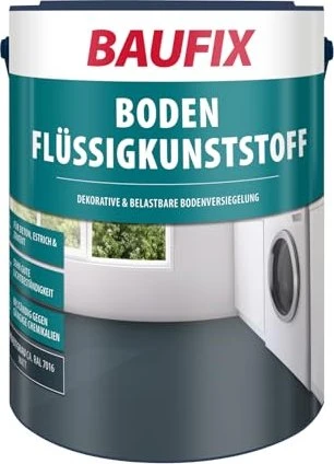 Baufix Boden Flüssigkunststoff anthrazit, 5l
