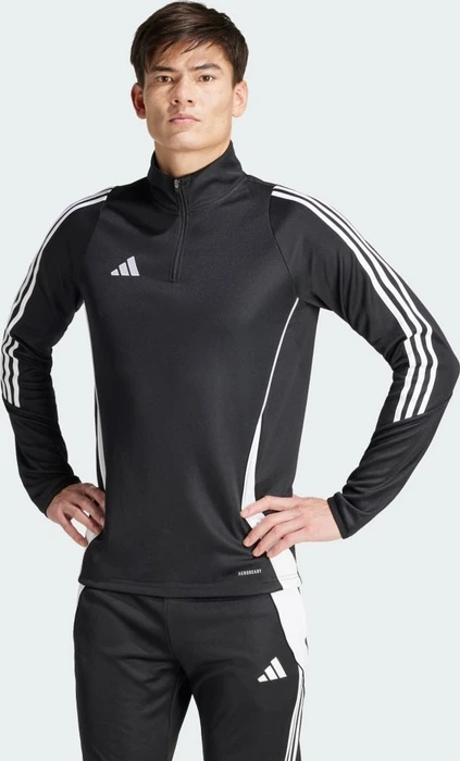 adidas Tiro 24 Funktionsshirt langarm schwarz/weiß (Herren)