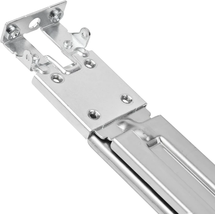 SilverStone RMS09-20, Rackmountschienen, silber, 24mm, 1HE