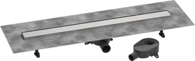 Hansgrohe RainDrain Go Duschrinne, Komplett-Set, edelstahl gebürstet