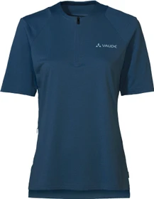Vaude Tremalzo Q-Zip Trikot kurzarm dark sea (Damen)