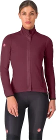 Castelli Alpha 150 Fahrradjacke deep bordeaux/brilliant pink (Damen)