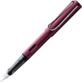 Lamy AL-star purple/black, rechte Hand, fein