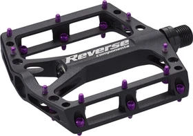 Reverse Black ONE Plattformpedale schwarz/violett