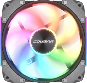 Cougar Apolar 120 ARGB Reverse Blade, schwarz, 120mm