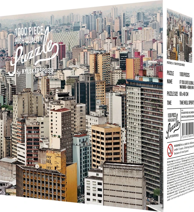 Kylskåpspoesi Puzzle Sao Paulo - Jens Assur