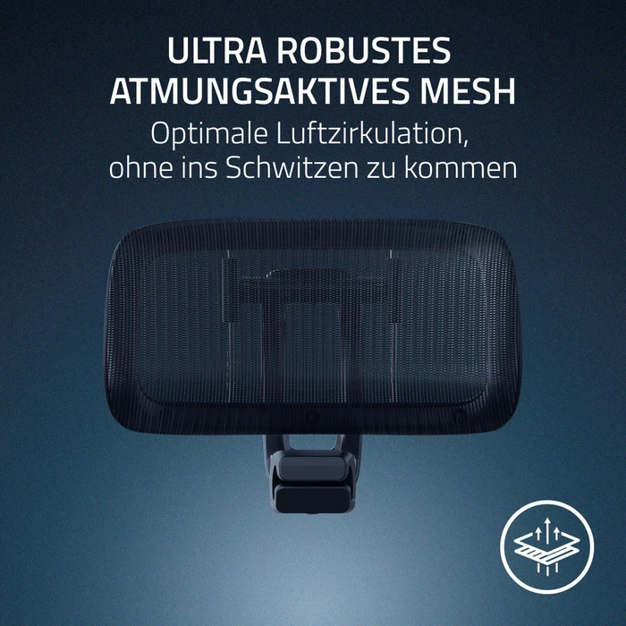 Razer Fujin Headrest Kopfablage, Abnehmbare Mesh-Kopfstütze für Razer Fujin Gamingstuhl