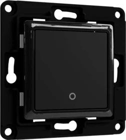 Shelly Wall Switch 1-fach schwarz, Unterputz, Wandschalter