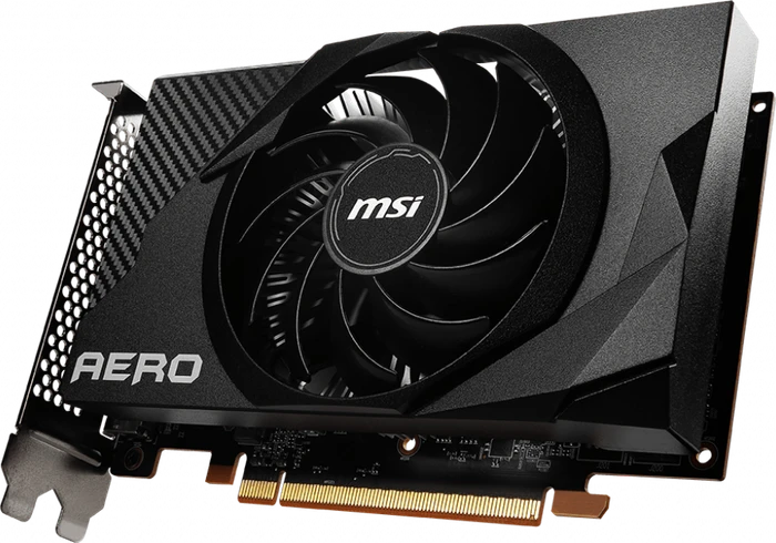 MSI Radeon RX 6400 Aero ITX 4G, 4GB GDDR6, HDMI, DP