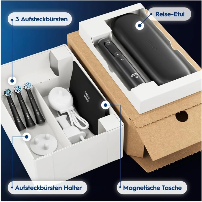 Oral-B iO Series 6 Plus Sensitive Edition black lava