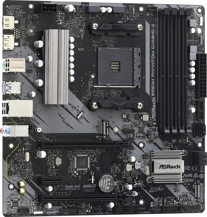 ASRock B550M Phantom Gaming 4 (AMD AM4)