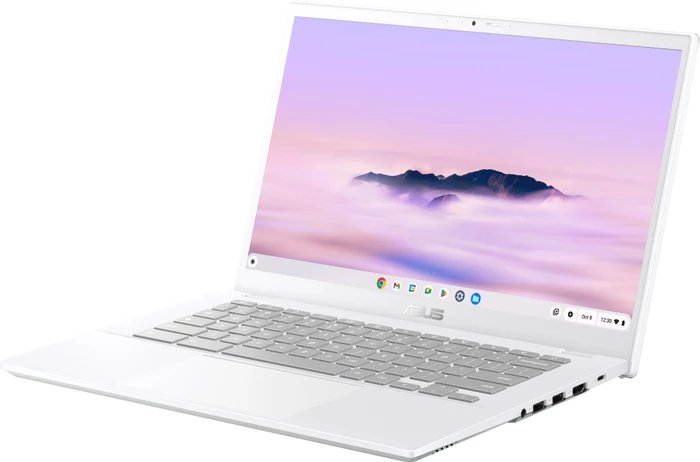 ASUS Chromebook Plus CX34 CX3402CVA-MW0348, Pearl White, Core i3-1315U, 8GB RAM, 256GB Flash, DE