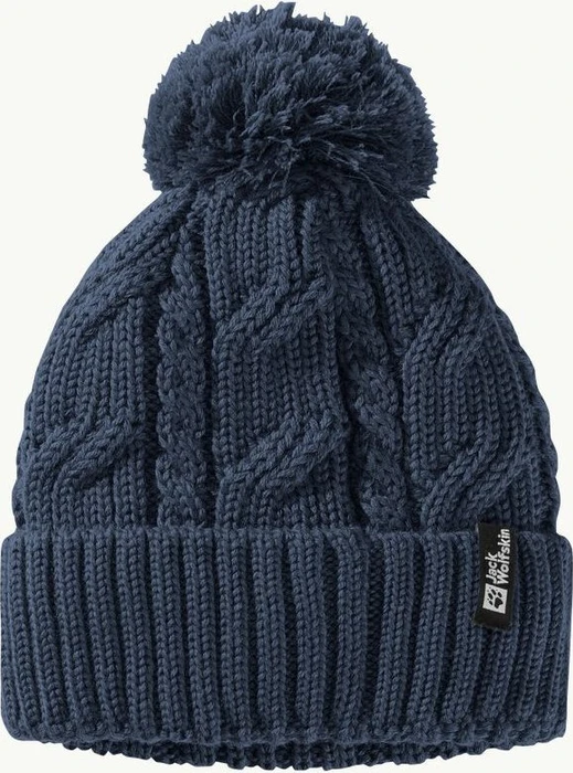 Jack Wolfskin Pompom Beanie night blue