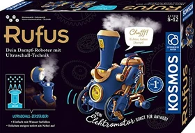 Kosmos Rufus - Dein Dampf-Roboter mit Ultraschall-Technik