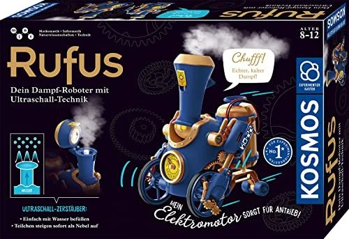 Kosmos Rufus - Dein Dampf-Roboter mit Ultraschall-Technik