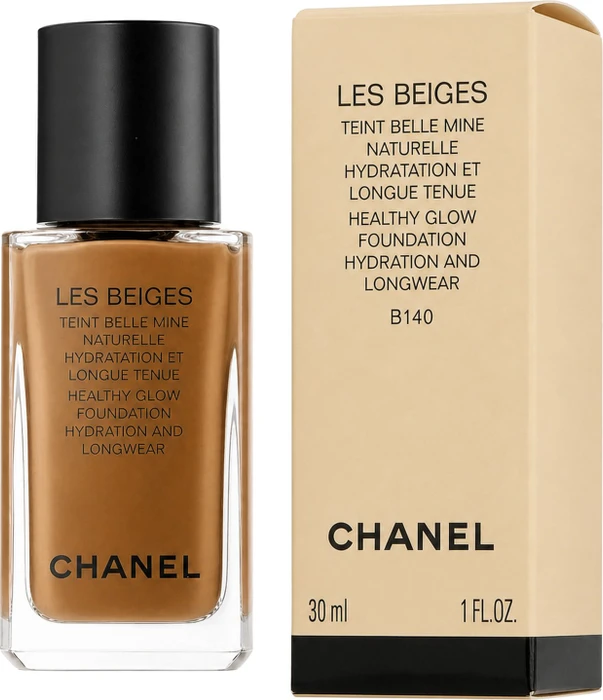 Chanel Les Beiges Teint Belle Mine Naturelle Hydratation et Longue Foundation B140, 30ml