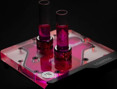 EK Water Blocks Quantum Line EK-Quantum Momentum ASUS ROG Maximus XI Hero D-RGB Monoblock, Nickel, Acryl