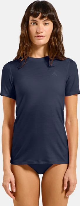 Odlo Natural Merino 160 Baselayer Funktionsshirt kurzarm eclipse (Damen)