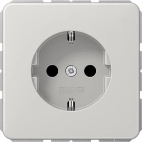 Jung Serie CD SCHUKO Steckdose Duroplast 16A 250V, lichtgrau