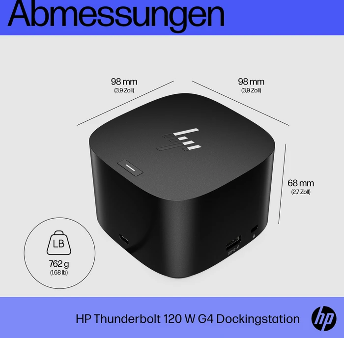 HP Thunderbolt Dock G4, 120W, Thunderbolt 4 [Stecker]