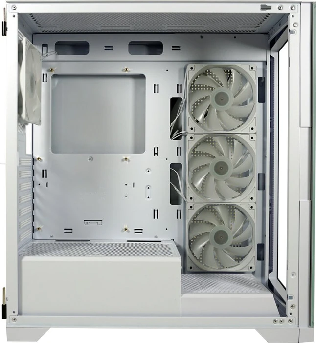LC-Power Gaming 806W Crosswind_X, weiß, Glasfenster