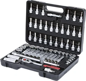KS Tools Steckschlüsselsatz inkl. Werkzeugbox, 61-tlg.