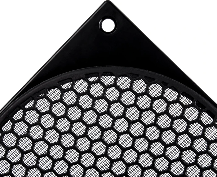 SilverStone FF121B, Lüftergitter mit Staubfilter 120mm, schwarz