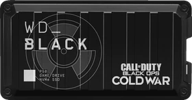 Western Digital WD_BLACK P50 Game Drive SSD, 1TB, Special Edition Call of Duty Black Ops Cold War, USB-C 3.2