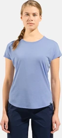 Odlo Essentials Natural Funktionsshirt kurzarm blue heron melange (Damen)