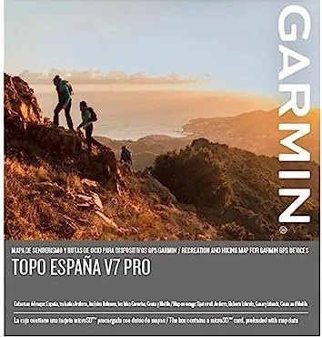 Garmin Digitale Karten auf CD - Topografische Karte Spanien