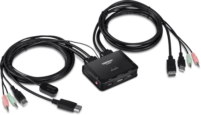 TRENDnet 2-Port DisplayPort KVM-Switch