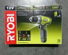 Ryobi RCD12011L Akku-Bohrschrauber inkl. Tasche + 2 Akkus 1.3Ah