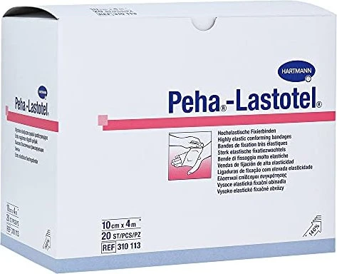 Hartmann Peha-Lastotel Fixierbinde, 10cm x 4m, 20 Stück