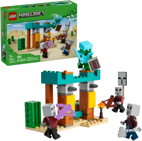 LEGO Minecraft - Die Illager-Wüstenpatrouille