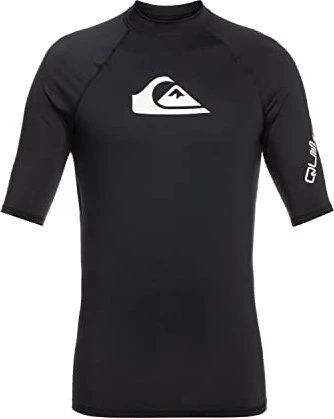 Quiksilver All Time Rashguard Funktionsshirt langarm schwarz (Herren)
