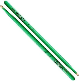 Zildjian 5A Acorn Neon Green