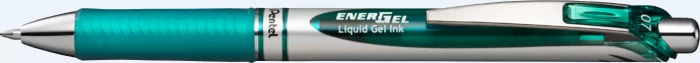 Pentel EnerGel XM BL77 Gelroller türkis/silber, 12er-Pack