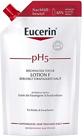 Eucerin pH5 Lotion F Body Lotion Refill, 400ml