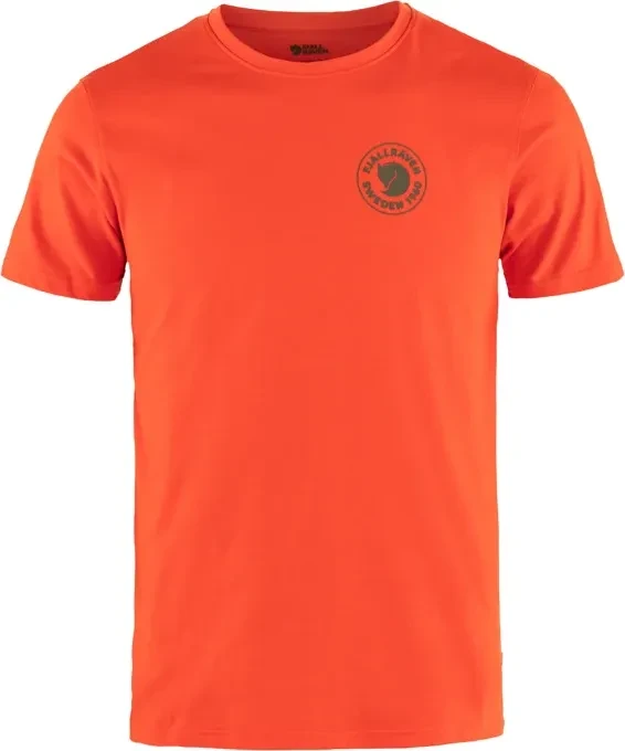 Fjällräven 1960 Logo Funktionsshirt kurzarm flame orange (Herren)
