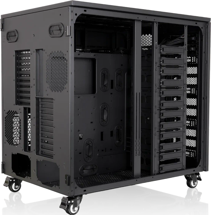 Thermaltake AX1000 TG Black, Glasfenster