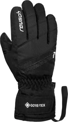 Reusch Freddy Gore-Tex Skihandschuhe schwarz/weiß (Junior)
