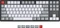 Keychron K8/K8 Pro OEM Dye-Sub Keycap-Set Retro Mac, Kunststoff (PBT), Retro Mac, rot/grau/weiß, 93 Tasten (87+6), ANSI-US Vorschaubild