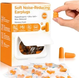 Vinato Soft Noise-Reducing Earplugs Ohrstöpsel, 120 Stück (60x 2 Stück)