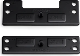 Noctua NM-AMB12 chromax.black offset mounting bars, Sockel AM5/AM4