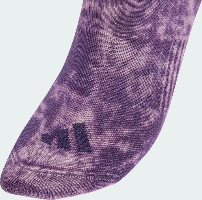 adidas Stonewash Crew Socken aurora plum/preloved violet/black, 3 Paare