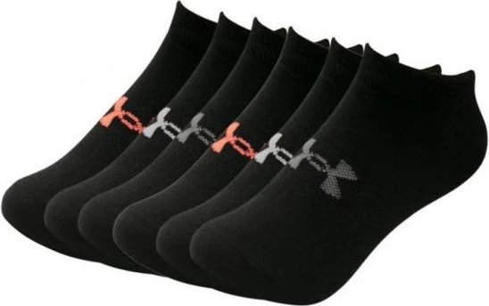 Under Armour Essentials No Show Socken schwarz, 6 Paare (Damen)