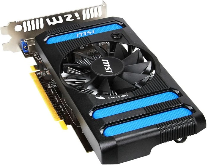 MSI GeForce GTX 650 Ti, N650Ti-1GD5V1, 1GB GDDR5, VGA, DVI, HDMI