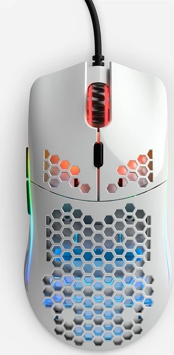 Glorious Model O weiß glänzend, USB
