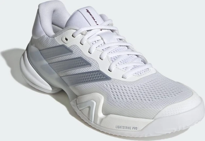 adidas Barricade 14 cloud white/tech grey metallic/maroon (Herren)