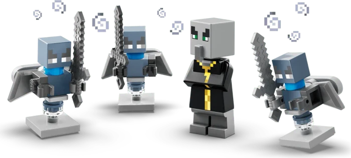 LEGO Minecraft - Angriff des Magiers auf das Dorf